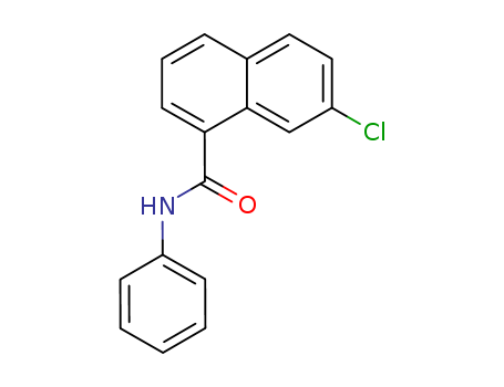 1-Naphthalenecarboxamide,7-chloro-N-phenyl- cas  5471-11-4