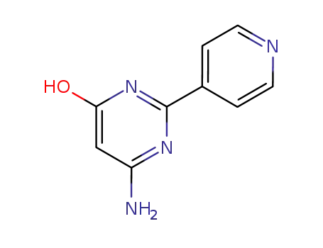 Molecular Structure of 61310-39-2 (2-(4-PYRIDYL)-4-AMINO-6-HYDROXY PYRIMIDINE)