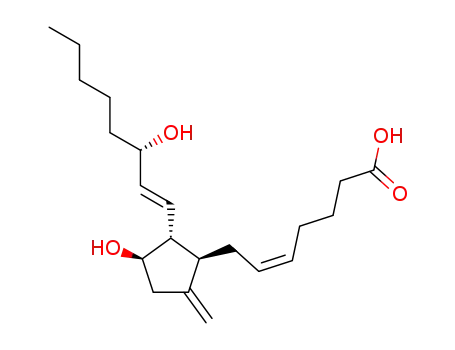 Molecular Structure of 61263-32-9 (9-DEOXY-9-METHYLENE PROSTAGLANDIN E2)