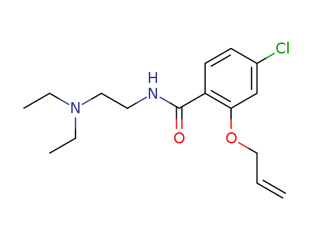 Benzamide,4-chloro-N-[2-(diethylamino)ethyl]-2-(2-propen-1-yloxy)-