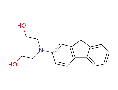 Molecular Structure of 21865-57-6 (2-(9H-fluoren-2-yl-(2-hydroxyethyl)amino)ethanol)