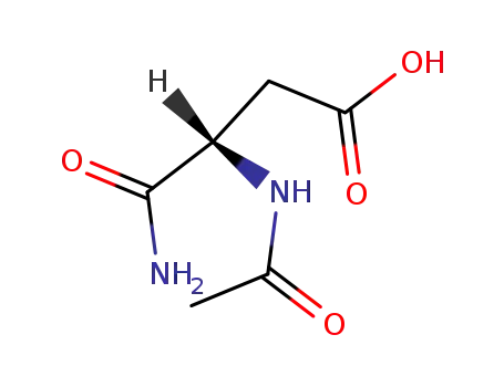 (3S)-3-carbamoyl-3-acetamidopropanoic acid