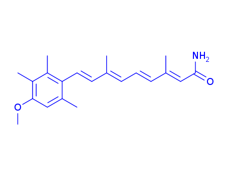 54757-58-3,2,4,6,8-Nonatetraenamide, 9-(4-methoxy-2,3,6-trimethylphenyl)-3,7-dime thyl-,2,4,6,8-Nonatetraenamide, 9-(4-methoxy-2,3,6-trimethylphenyl)-3,7-dime thyl-