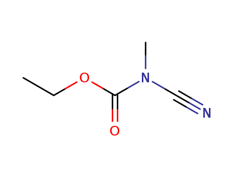 60754-24-7,ethyl N-cyano-N-methylaminoformate,Carbamicacid, cyanomethyl-, ethyl ester (9CI)