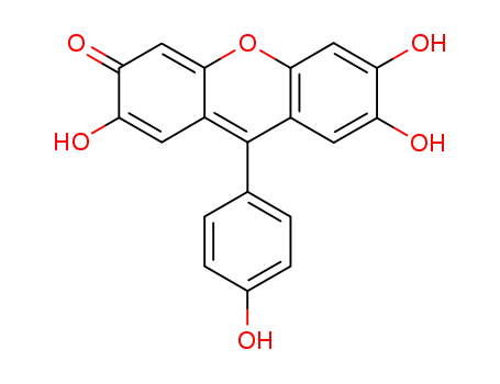 3H-Xanthen-3-one,2,6,7-trihydroxy-9-(4-hydroxyphenyl)-(6098-76-6)