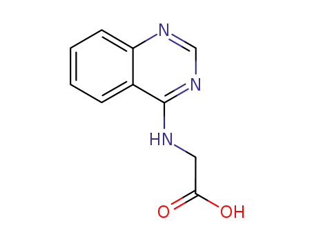 Molecular Structure of 55040-11-4 ((QUINAZOLIN-4-YLAMINO)-ACETIC ACID)
