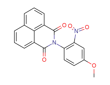 2-(4-methoxy-2-nitro-phenyl)-benz[<i>de</i>]isoquinoline-1,3-dione