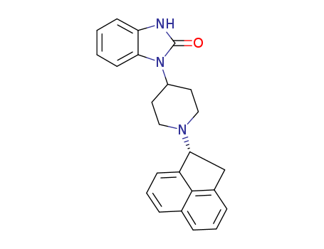2H-BenziMidazol-2-one, 1-[1-[(1R)-1,2-dihydro-1-acenaphthylenyl]-4-piperidinyl]-1,3-dihydro-
