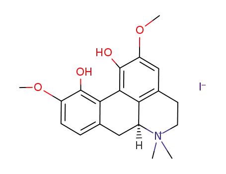 Molecular Structure of 4277-43-4 (MAGNOFLORINE IODIDE, (+)-(RG))