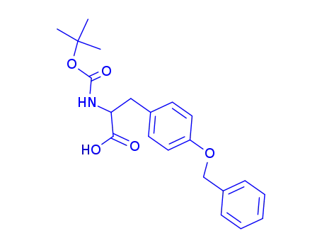 Molecular Structure of 54784-43-9 (BOC-TYR(BZL)-OH)