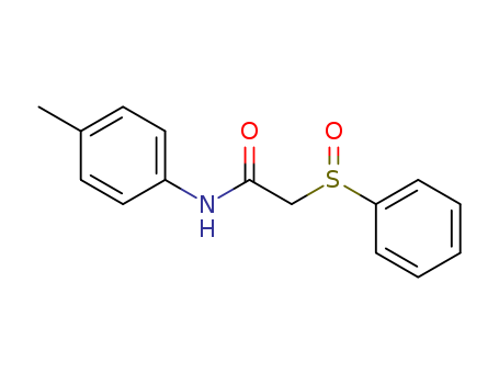 Acetamide,N-(4-methylphenyl)-2-(phenylsulfinyl)-