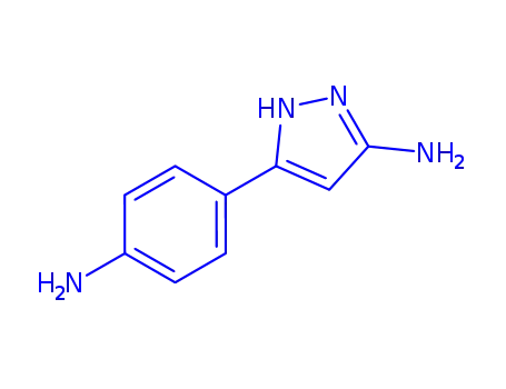 Molecular Structure of 802863-65-6 (3-AMINO-5-(P-AMINOPHENYL)-PYRAZOLE)