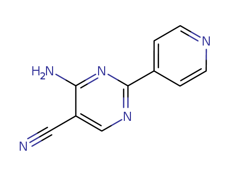 4-AMINO-2-(PYRIDIN-4-YL)PYRIMIDINE-5-CARBONITRILECAS