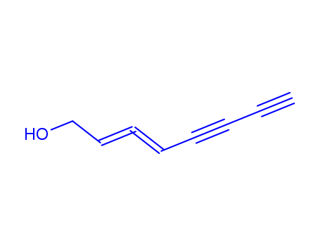 2,3-Octadiene-5,7-diyn-1-ol,(-)- (8CI)