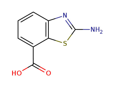 7-Benzothiazolecarboxylicacid, 2-amino-