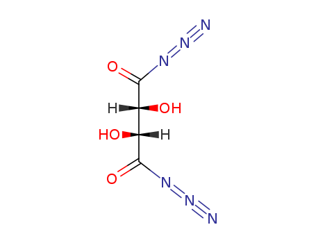 Butanedioyl diazide,2,3-dihydroxy-, [R-(R*,R*)]- (9CI)