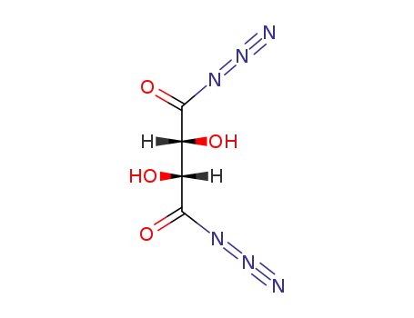 Molecular Structure of 54789-87-6 (tartryl diazide)