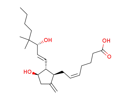 Molecular Structure of 61263-35-2 (9-DEOXY-9-METHYLENE-16,16-DIMETHYL PROSTAGLANDIN E2)