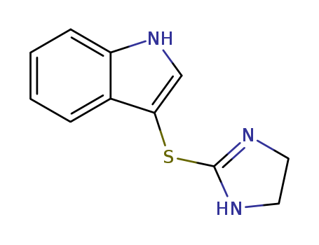 62882-99-9,Tinazoline,3-(2-Imidazoline-2-ylthio)indole;Tinazoline