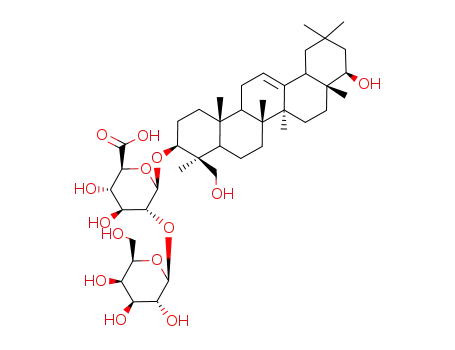 Molecular Structure of 55304-02-4 (SOYASAPONIN III)
