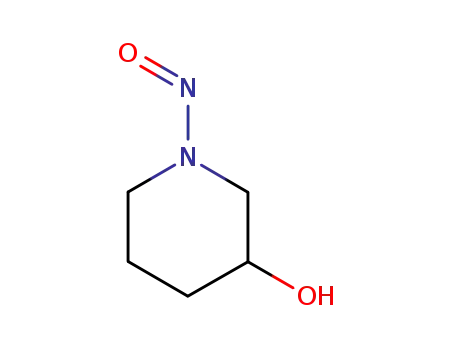 Molecular Structure of 55556-85-9 (N-nitroso-3-hydroxypiperidine)