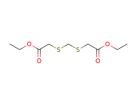 Molecular Structure of 61713-23-3 (DIETHYL METHYLENEBIS(2-THIOACETATE))