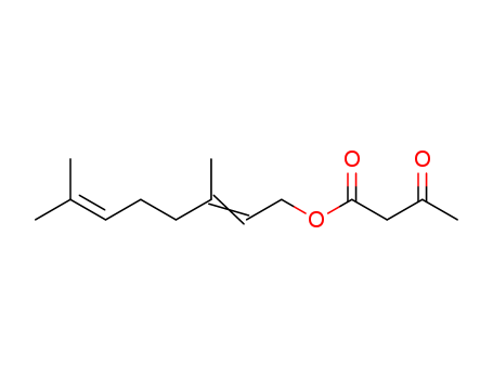 Butanoic acid, 3-oxo-,3,7-dimethyl-2,6-octadien-1-yl ester cas  61759-64-6