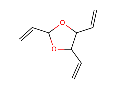 Molecular Structure of 6134-78-7 (1,3-Dioxolane,  2,4,5-trivinyl-  (6CI,7CI,8CI))