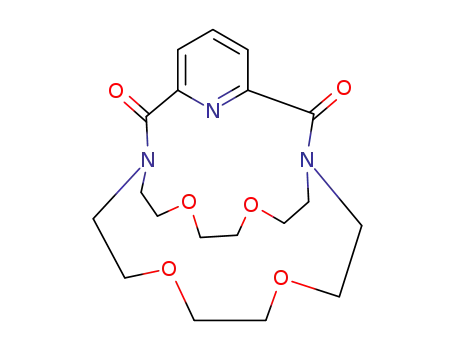 Molecular Structure of 61696-67-1 (4,7,13,16-Tetraoxa-1,10,26-triazatricyclo[8.8.7.120,24]exacosa-20,22,24(26)-triene-19,25-dione)