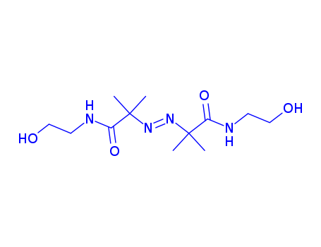 Propanamide, 2,2'-(1,2-diazenediyl)bis(N-(2-hydroxyethyl)-2-...