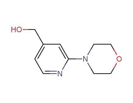 Molecular Structure of 556109-99-0 ((2-MORPHOLINOPYRID-4-YL)METHANOL)