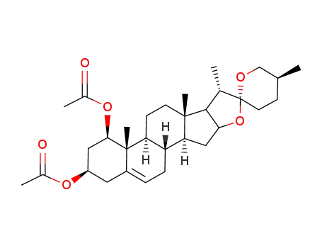 Spirost-5-ene-1,3-diol, diacetate, (1beta,3beta,25R)-
