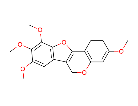 6H-Benzofuro[3,2-c][1]benzopyran,3,8,9,10-tetramethoxy-