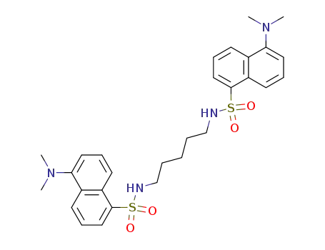 Molecular Structure of 55521-24-9 (DANSYLCADAVERINE DIDANSYLCADAVERINE)