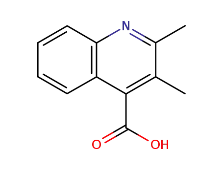 Molecular Structure of 7120-25-4 (2,3-dimethylquinoline-4-carboxylic acid)
