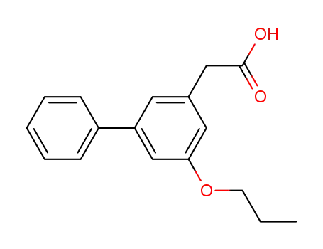 5-Propoxy-3-biphenylacetic acid