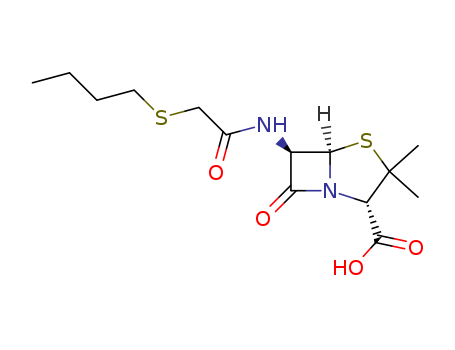 (2S,5R,6R)-6-[(2-Butylsulfanylacetyl)amino]-3