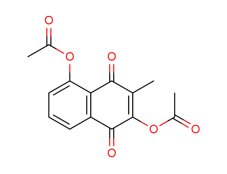 7-Methyl-5,8-dioxo-5,8-dihydronaphthalene-1,6-diyl diacetate