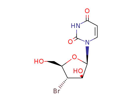 1-(3'-bromo-3'-deoxyarabinofuranosyl)uracil
