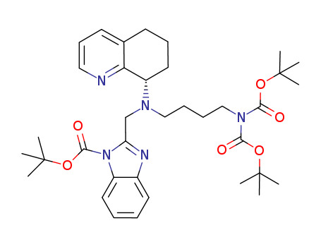 (S)-2-(4-(((1H-benzo[d]imidazol-2-yl)methyl)(5,6,7,8-tetrahydroquinolin-8-yl)amino)butyl)isoindoline-1,3-dione
