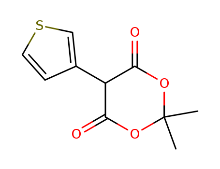 2,2-Dimethyl-5-(3-thienyl)-1,3-dioxane-4,6-dione