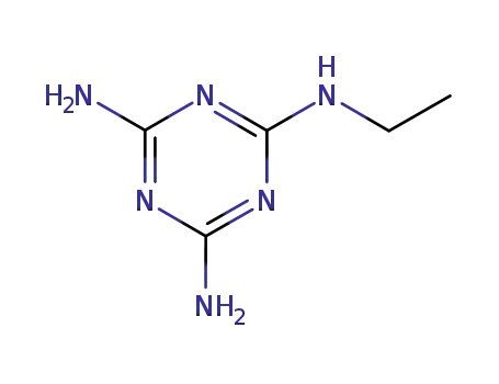 Molecular Structure of 5606-23-5 (ETHYLMELAMINE)