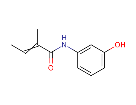 2-Butenamide,N-(3-hydroxyphenyl)-2-methyl- cas  55791-92-9