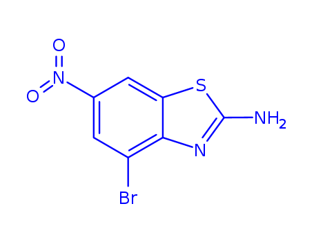 2-Benzothiazolamine,4-bromo-6-nitro-(55911-06-3)