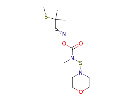 Molecular Structure of 62382-23-4 ((5E)-7,7-dimethyl-2-(morpholin-4-ylsulfanyl)-4-oxa-8-thia-2,5-diazanon-5-en-3-one)