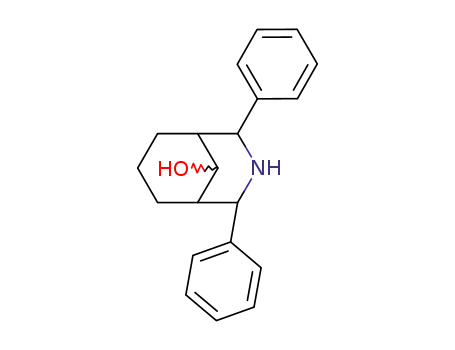 Molecular Structure of 56401-13-9 (2,4-diphenyl-3-azabicyclo[3.3.1]nonan-9-ol)