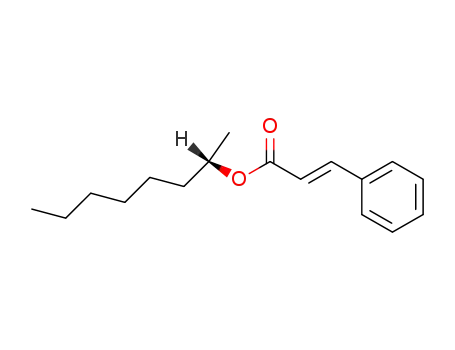 Molecular Structure of 622-01-5 (1-methylheptyl (2E)-3-phenylprop-2-enoate)