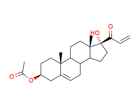 2-Propen-1-one,1-(3b,17-dihydroxyandrost-5-en-17b-yl)-, 3-acetate (7CI,8CI)