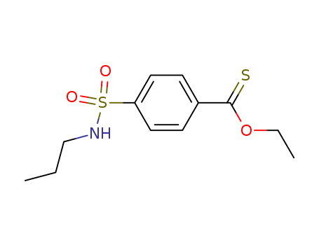 Benzenecarbothioicacid, 4-[(propylamino)sulfonyl]-, O-ethyl ester cas  56236-79-4