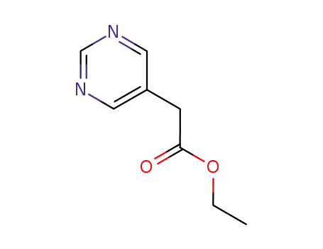 Molecular Structure of 6214-48-8 (ETHYL 2-(PYRIMIDIN-5-YL)ACETATE)
